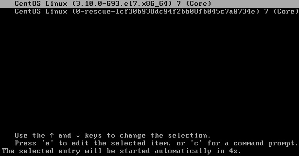 Menu Interface - GRUB 2